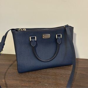 Michael Kors Blue Crossbody Handbag